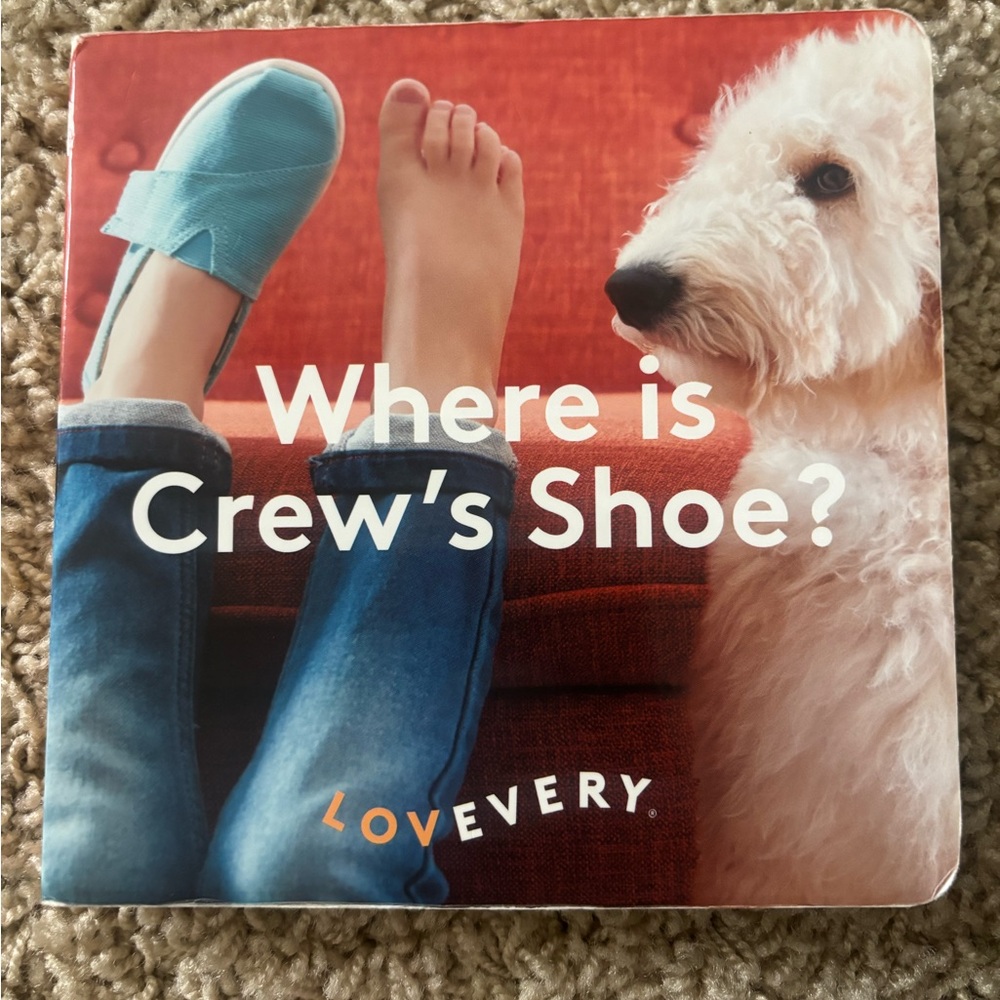 Lovevery Where is Crew’s Shoe? Book